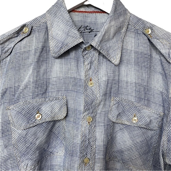 ATELIER Mens Medium Shirt by Atelier 100% Cotton - Picture 4 of 10